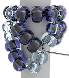 Illustration of beading stitch